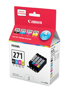 Canon CLI-271 BK/CMY Ink Cartridges